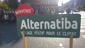 Après Alternatiba: une minute – une question sur Reporterre